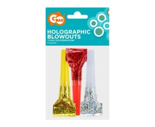 Trąbki holograficzne 3szt - Godan