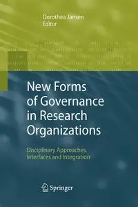 New Forms of Governance in Research Organizations - Jansen Dorothea