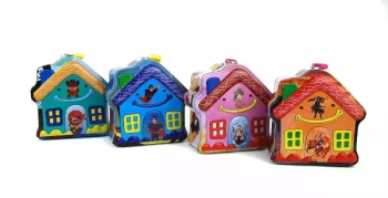 Skarbonka metalowa Domek 01226