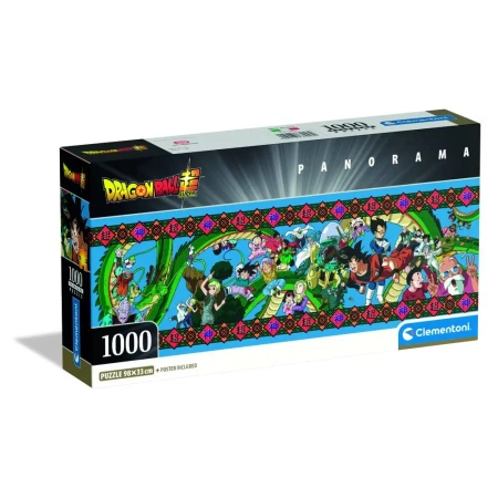 Puzzle 1000 Panorama Compact Dragon Ball - Clementoni