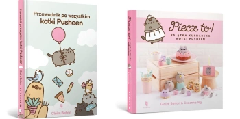 Kotki Pusheen Przewodnik po wszystkim kotki + Piecz to! Książka kucharska - Claire  Belton