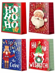 Torba QJ Boże Narodzenie Mikołaje MIX - Kukartka