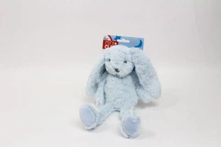 Królik pluszowy niebieski 30cm 93937 69910