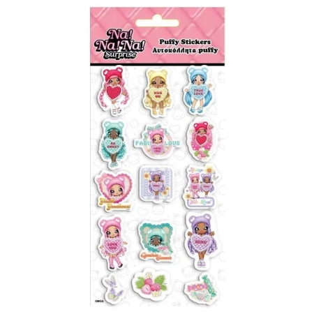 Naklejki wypukłe NA!NA!NA! - Diakakis