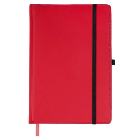 Notes A5 kratka czerwony EASY - Easy Stationery