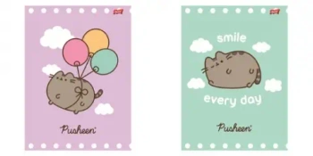 Zeszyt A4/32K kratka laminowany Pusheen (15szt) - UNIPAP