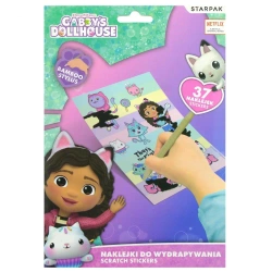 Naklejki do wydrapywania Gabbys - STARPAK