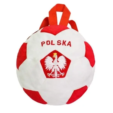 Plecak football piłka czerwona - Beppe