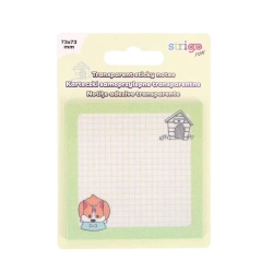 Karteczki samoprzylepne 73x73mm 50K zielone - Strigo