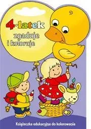 4-latek zgaduje i koloruje - Joanna Myjak