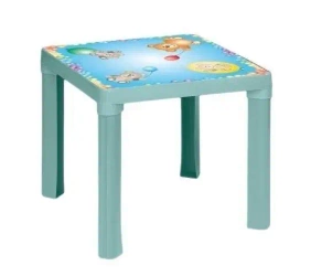 Stolik plastikowy pastel turkus - 3toysm