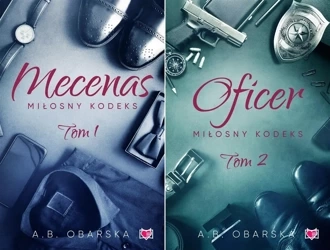 Miłosny kodeks Tom 1+2 Oficer/ Mecenas Obarska - Obarska A.B.