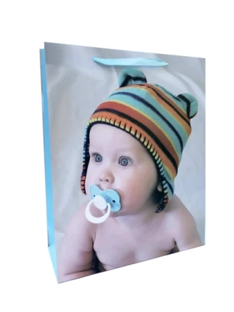 Torebki prezentowe narodziny dziecka JP1021B 12 sztuk - JU-PITER