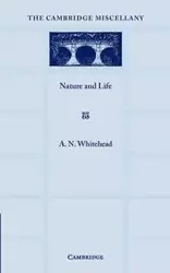 Nature and Life - Alfred North Whitehead