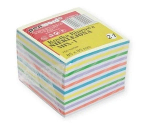 Kostka biurowa mix 85x85x70mm 760K - Penword