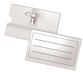 Identyfikator 90x55mm GI001 (50szt) - Tetis