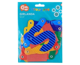Girlanda urodzinowa Sto lat 150cm - Godan