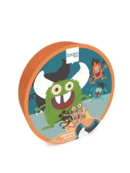 Puzzle 33 konturowe Stworki - Scratch