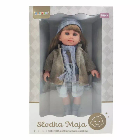 Lalka Sweet Angel w zimowym stroju 2001001 - Norimpex