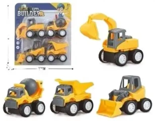 Zestaw aut budowlanych - TOYS Paweł Wojda