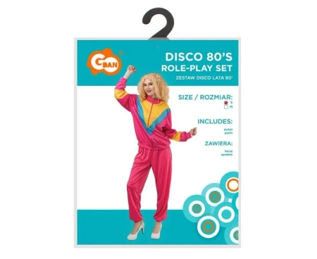 Strój dla kobiet Disco Lata 80 rozm. S - Godan