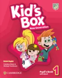 Kid`s Box New Generation Level 1 PB with eBook - Caroline Nixon, Michael Tomlinson