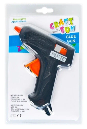Pistolet do kleju na gorąco 10W 2 wkłady - Craft with Fun
