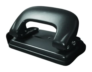 Dziurkacz metalowy czarny 10 kartek GD008-AV - Tetis