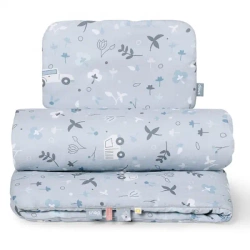 Pościel komplet kołderka i poduszka Indigo race baby - Snap the moment