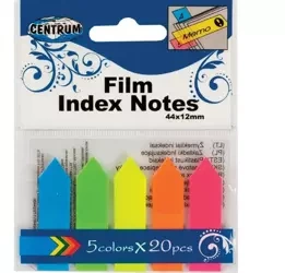 Zakładki indeksujące 4x12mm 20K. 83506 - Centrum