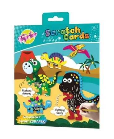 Zdrapki Dinozaury - Stnux