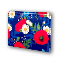 Teczka łamana A4 na gumkę Kwiaty polskie PENMATE