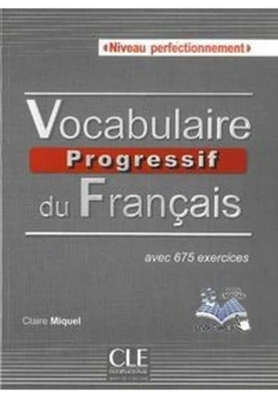 Vocabulaire progressif francais... + CD - Claire Miquel