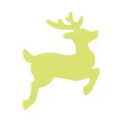 Dziurkacz ozdobny renifer 7,5cm - Dalprint dpCraft