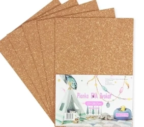 Pianka brokatowa miedziana 21x29,7cm 5szt - Penword