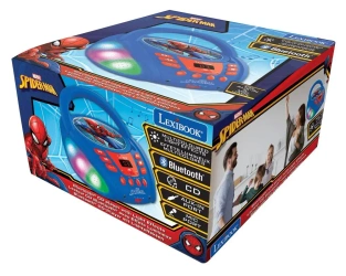 Odtwarzacz CD Bluetooth Spider-Man z efektami świetlnymi RCD109SP - Lexibook