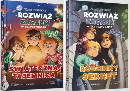 Młodzi poszukiwacze PAKIET Świąteczna tajemnica + Rodzinny sekret Tobbson - Wagner J. I., Vitale B.
