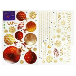 Naklejki elektrostatyczne bombki - Arpex