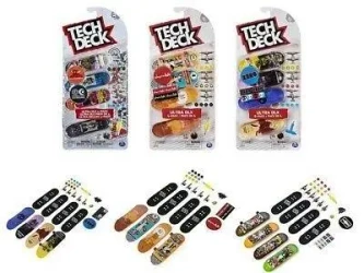 Tech Deck fingerboard zestaw 4szt - Spin Master