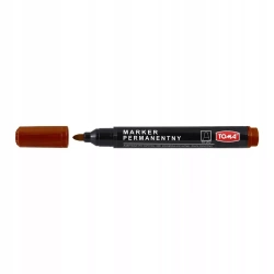 Marker permanentny brązowy Toma 1 szt.