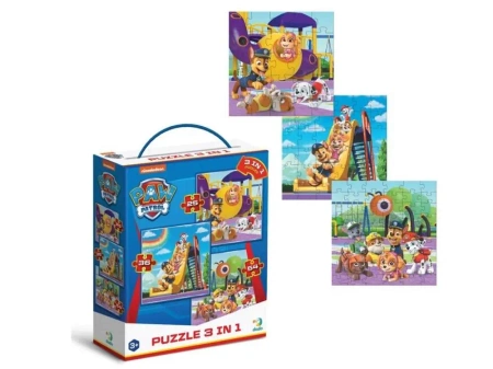 Puzzle 3w1 Psi Patrol The playground - Dodo