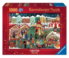 Puzzle 2D: Jarmark Świąteczny 1000el - Ravensburger