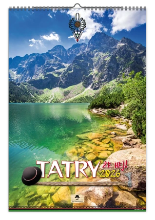Kalendarz 2026 A3 ścienny jednostronny Tatry - Pan Kalendarzyk