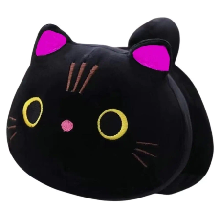 Maskotka przytulanka kot czarny 18cm - Leantoys