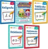 ZESTAW KSIĄŻECZEK Dodawanie odejmowanie mnożenie dzielenie kaligrafia GREG - Alicja Karczmarska-Strzebońska