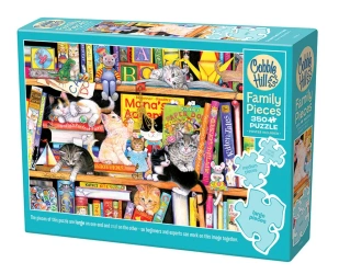 Puzzle 350 Kocie opowieści 112671 - Cobble Hill