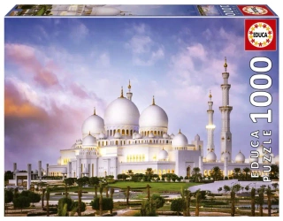 Puzzle 1000 Wielki Meczet Szejka Zajida Zjednoczone Emiraty Arabskie 111674 - Educa