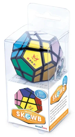 Łamigłówka MINI brelok Skewb Recent Toys poziom 4,5/5