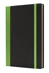 Notatnik B5 Pro L linia czarny/jasnozielony - Like U