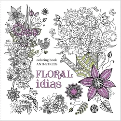 Kolorowanka antystresowa 200x200 12 Floral idias - Fresh